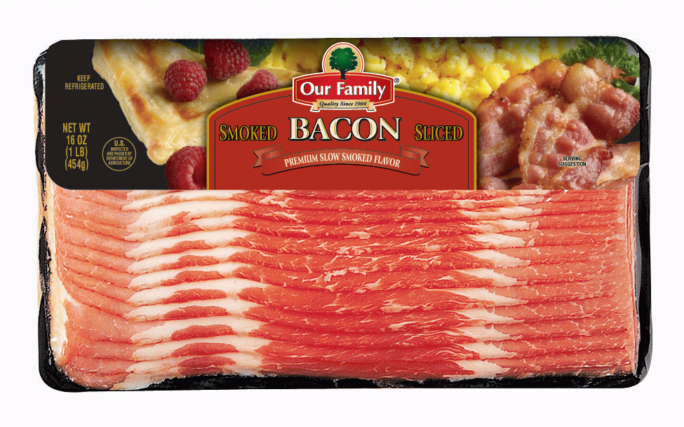 Our Family  bacon, sliced, slow smoked Full-Size Picture